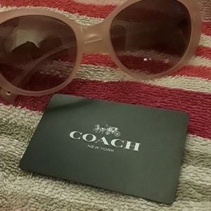 0ne 200 coach gift card + 1 coach sunglasses